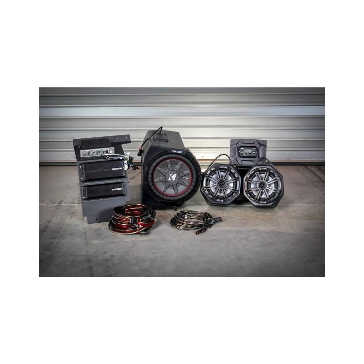 SSV Works Complete Kicker 3-Speaker Plug & Play System Polaris General 2016-2020