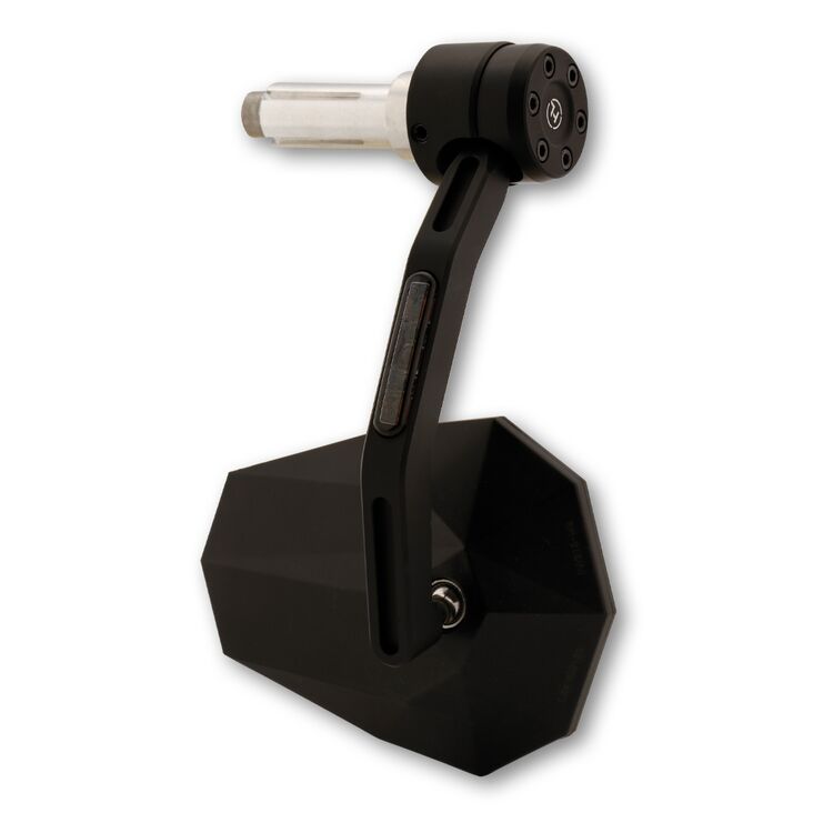 Highsider Stealth X7 LED Turn Signal Bar End Mirrors Cycle Gear