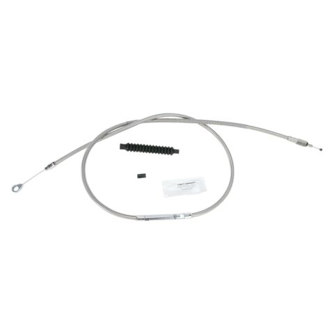 Barnett Stainless Steel Clutch Cable For Harley FLD / FXDC / FXDL 2006-2016