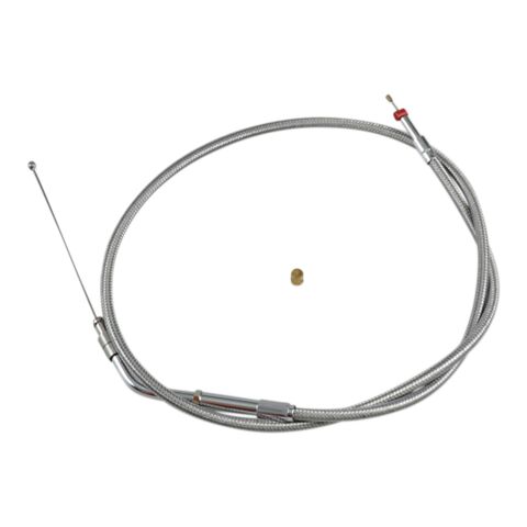 Barnett Stainless Steel Throttle Cable For Harley Sportster 2007-2022