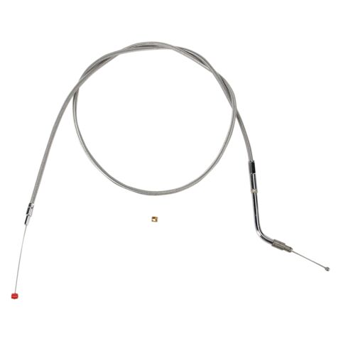 Barnett Stainless Steel Throttle Cable For Harley Touring 2007