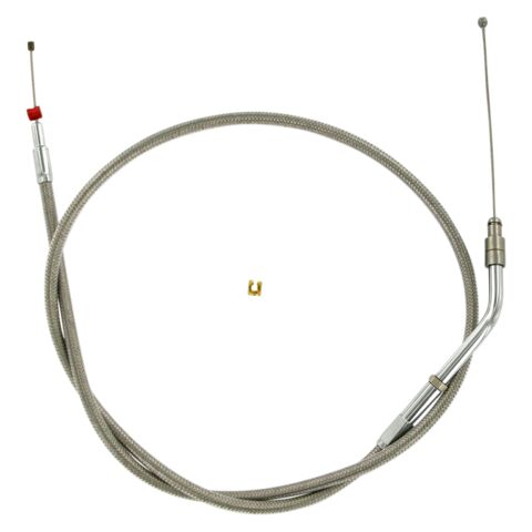 Barnett Stainless Steel Throttle Cable For Harley V-Rod 2002-2017