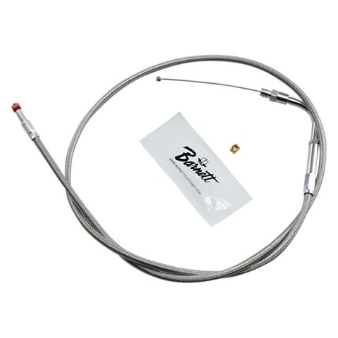 Barnett Stainless Steel Throttle Cable For Harley FXLR 1988-1989