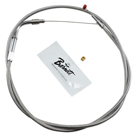 Barnett Stainless Steel Throttle Cable For Harley FLHRS 2004-2007