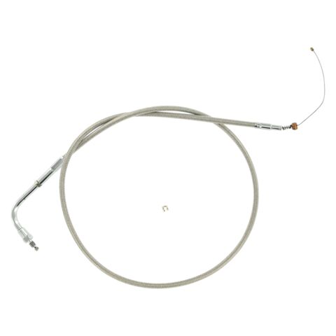 Barnett Stainless Steel Idle Cable For Harley Softail / Dyna 1990-1995