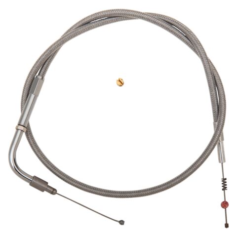 Barnett Stainless Steel Idle Cable For Harley Softail 1999-2013