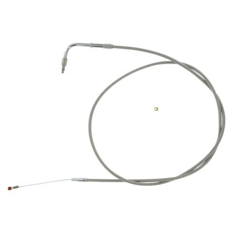 Barnett Stainless Steel Idle Cable For Harley Touring 1996-1998