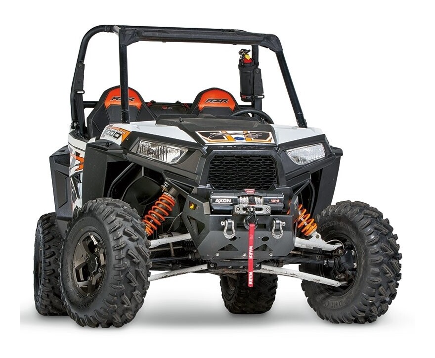 Warn Front Winch Bumper Polaris RZR S 900 / S4 / 4 XP / XP 1000 Cycle Gear