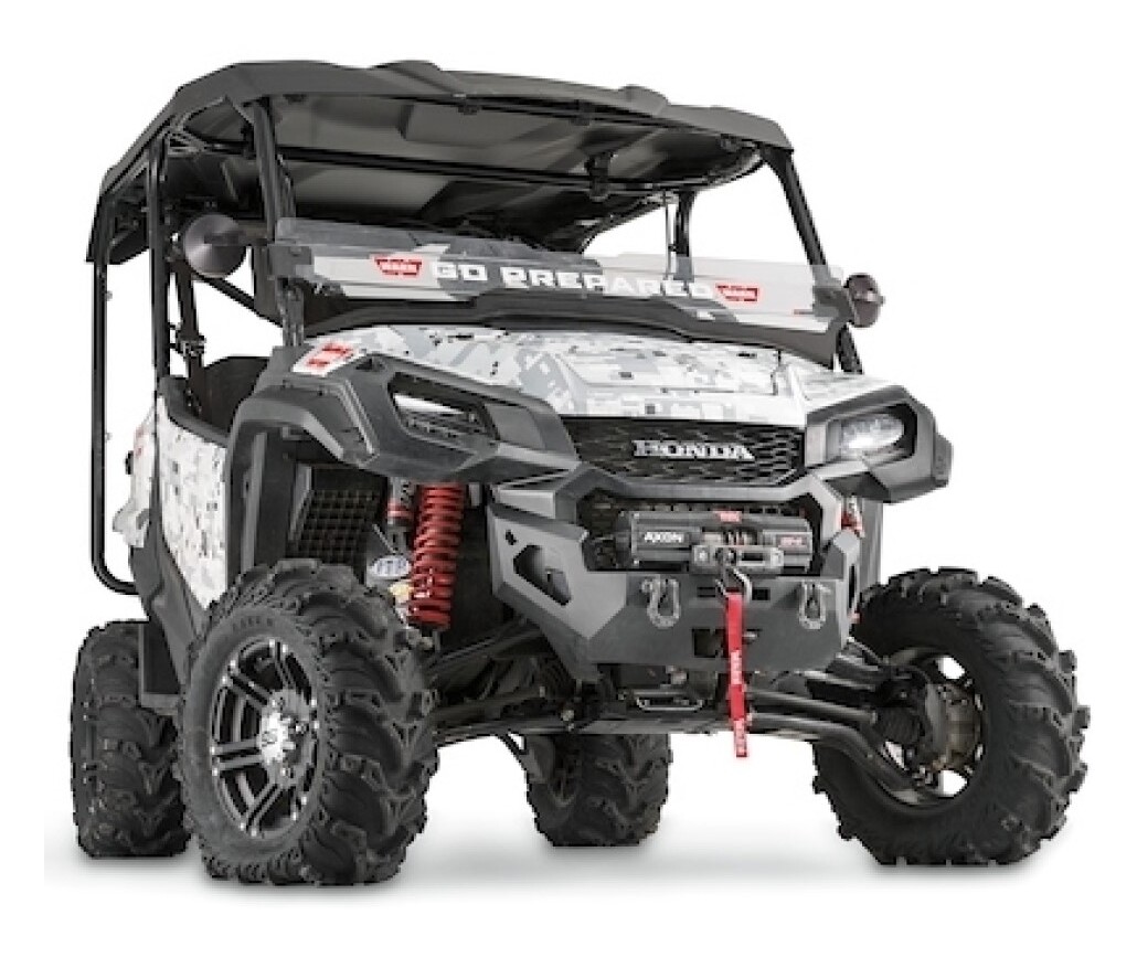 Warn Industries Front Winch Bumper Honda Pioneer 1000 20162021 Cycle