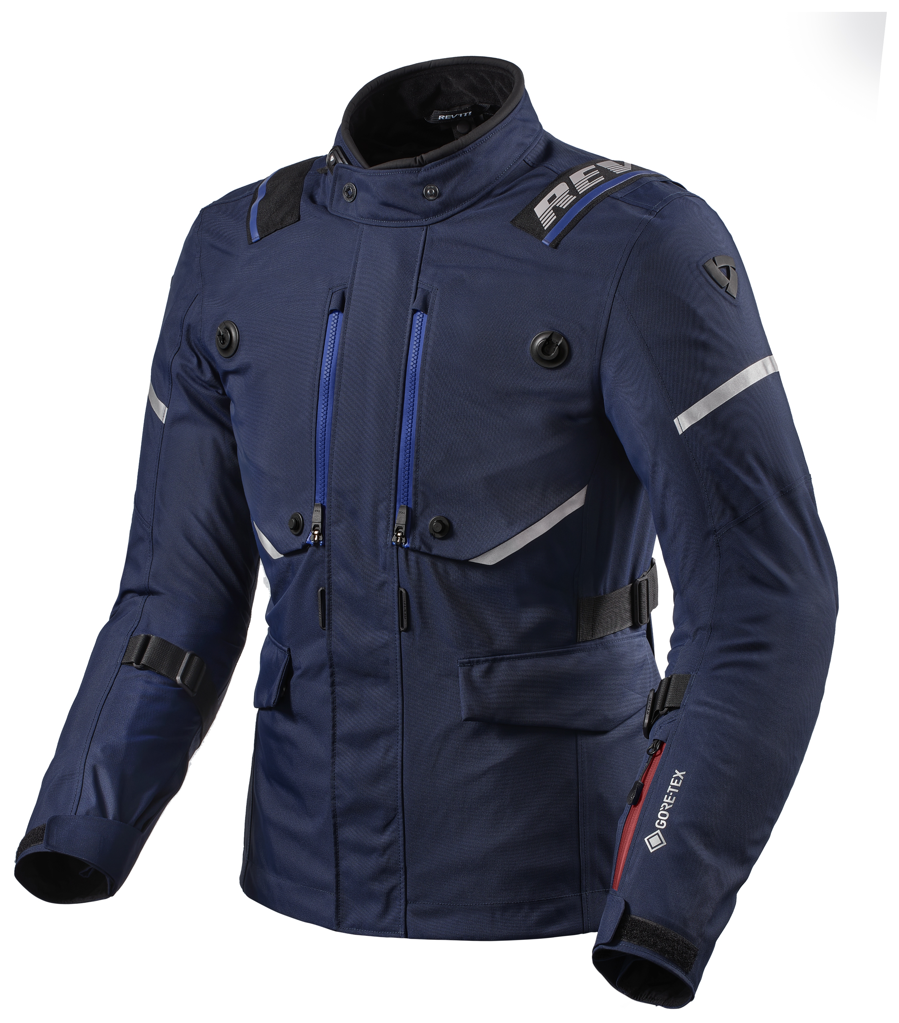 REV'IT! Jacket Vertical GTX | Dark Blue, image size:3030x3448