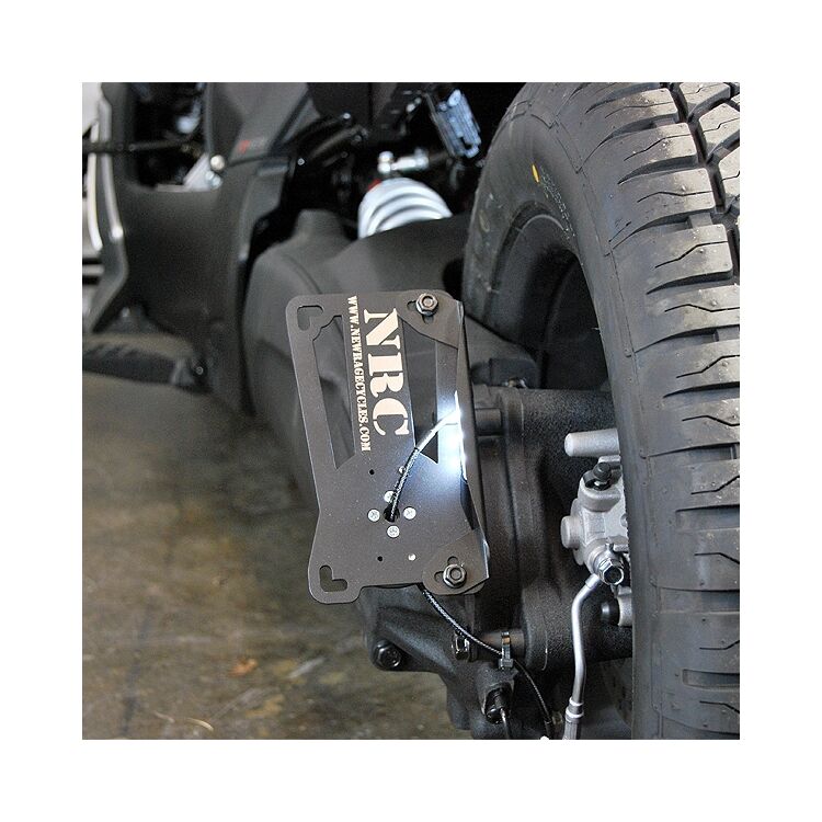 New Rage Cycles Side Mount License Plate For Can Am Ryker 2019-2025