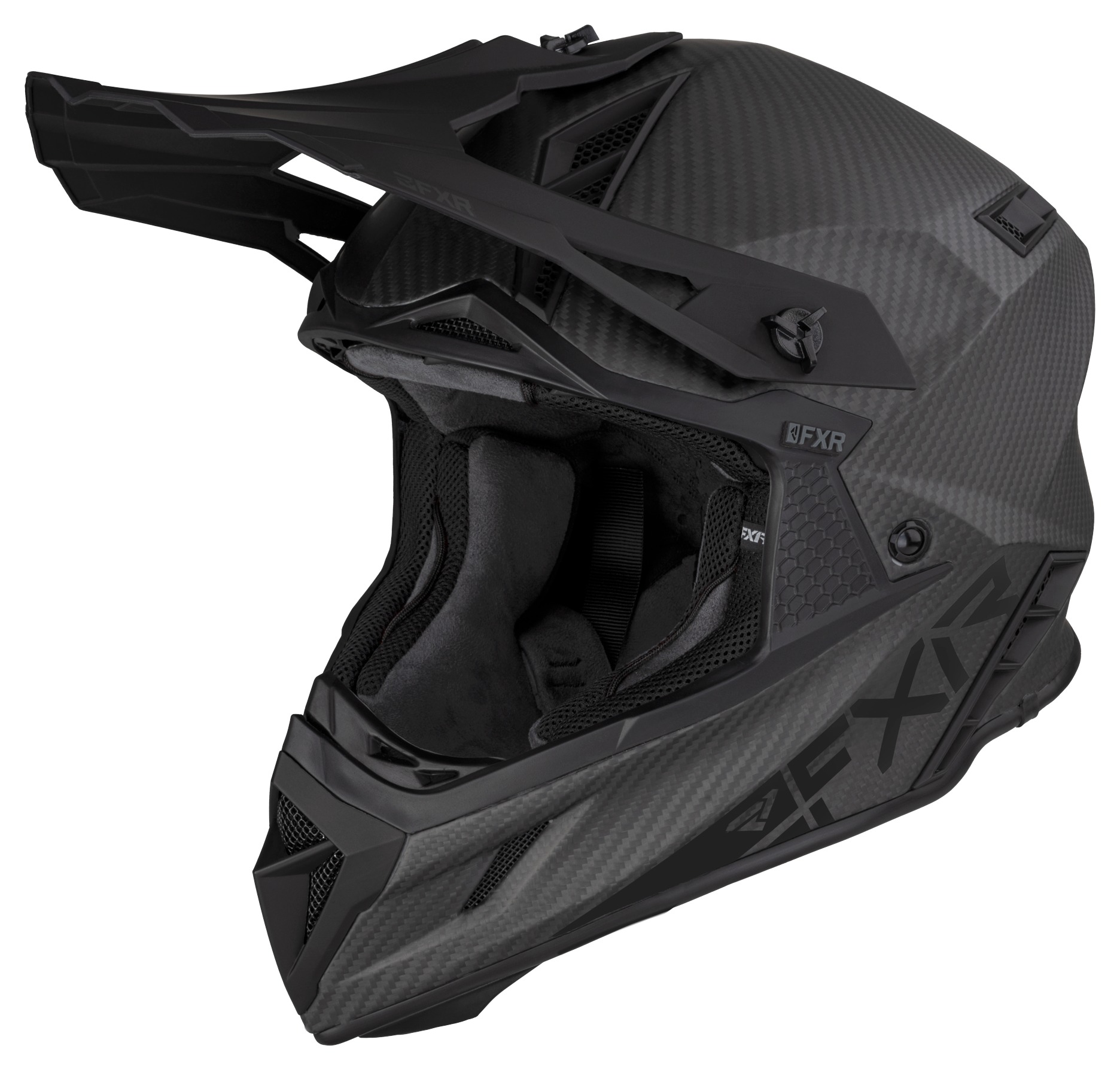 FXR Helium Carbon Helmet w/ DRing Cycle Gear