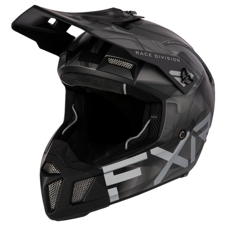 FXR Clutch Smoke Helmet Cycle Gear