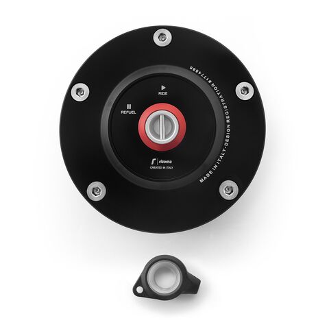 Rizoma Gas Tank Cap Aprilia RSV4 1100 / Factory / Tuono V4 / Factory 2021-2026