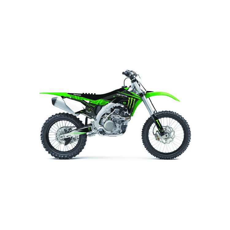 D'COR Visuals Monster Energy Graphics Kit Kawasaki KX450 / KX450X / KX450SR 2019-2023