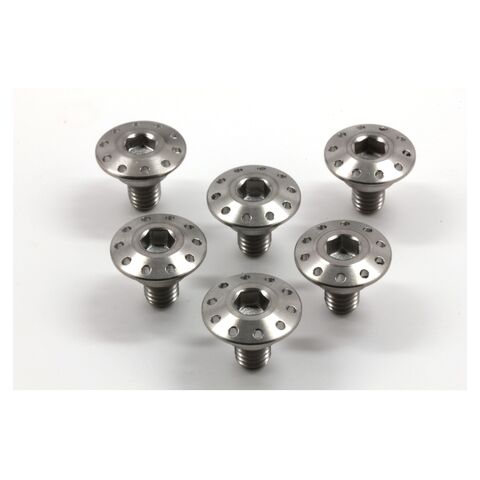 Works Connection Fork Guard Titanium Bolt Kit Honda 80cc-450cc