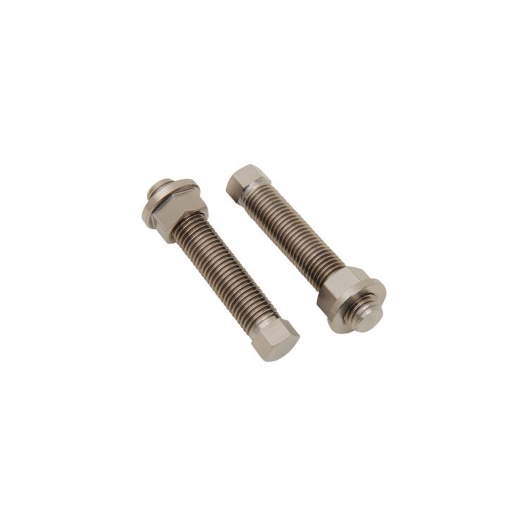 Works Connection Titanium Axle Adjuster Bolt Kit KTM / Husqvarna 125cc-530cc