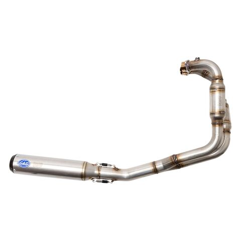 S&S Cycle Qualifier Race 2-Into-1 Low System For Royal Enfield Interceptor / Continental GT 650 2019-2025