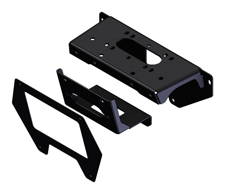 KFI Winch Mount Polaris RZR Pro XP 20202024 Cycle Gear