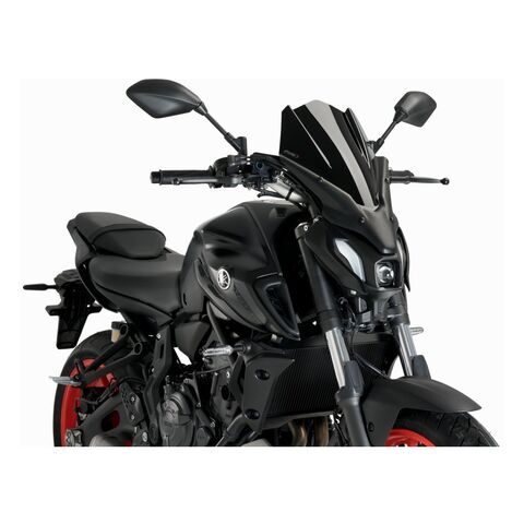 Puig Touring Naked New Generation Windscreen Yamaha MT-07 2021-2024