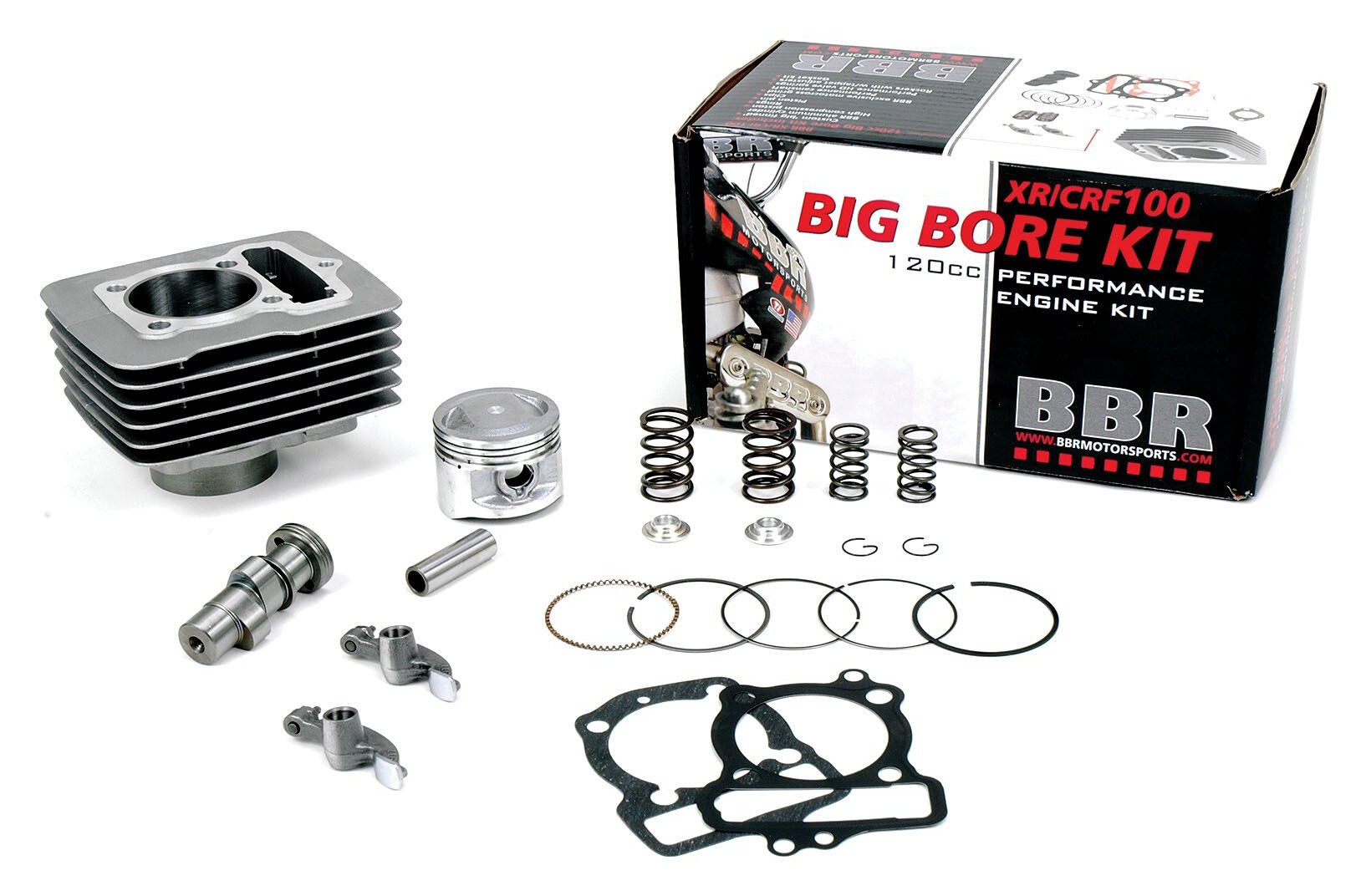 BBR Motorsports 120cc Big Bore And Cam Kit Honda XR100R / CRF100F 1981