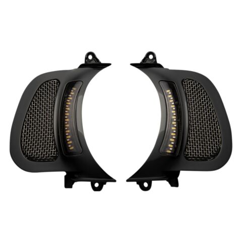 Custom Dynamics Dual Function LED Vent Insert For Harley Road Glide 2015-2025