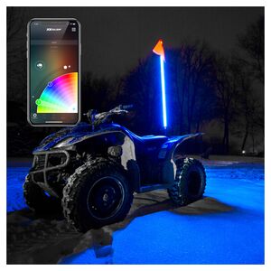XKGlow 2nd Gen 1-Piece 48" Whip with XKCHROME Controller