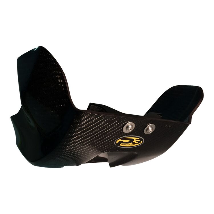 P3 Carbon Fiber Skid Plate Honda CRF450R 20092016 Cycle Gear