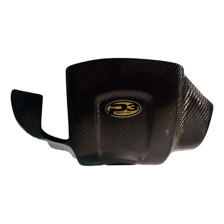 P3 Carbon Fiber Skid Plate Yamaha YZ250 / YZ250X 20062024 Cycle Gear