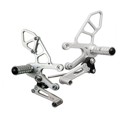 Woodcraft Rearset Kit Aprilia RSV4 / Tuono V4 1100 2021-2024