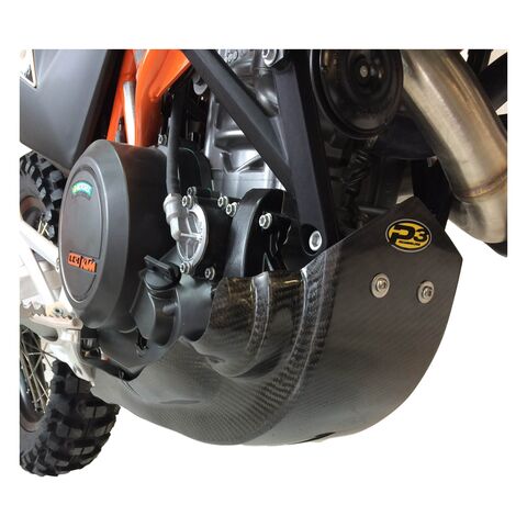 P3 Carbon Fiber Skid Plate KTM 690 Enduro / SMC / Husqvarna 701 Enduro / Supermoto 2008-2024