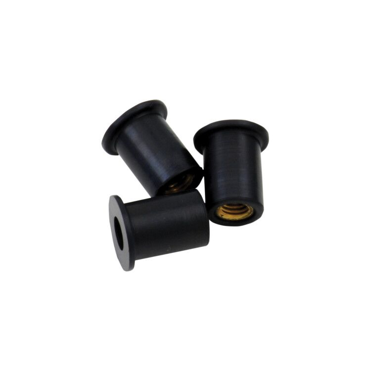 Bolt Hardware Windscreen Rubber Well Nuts