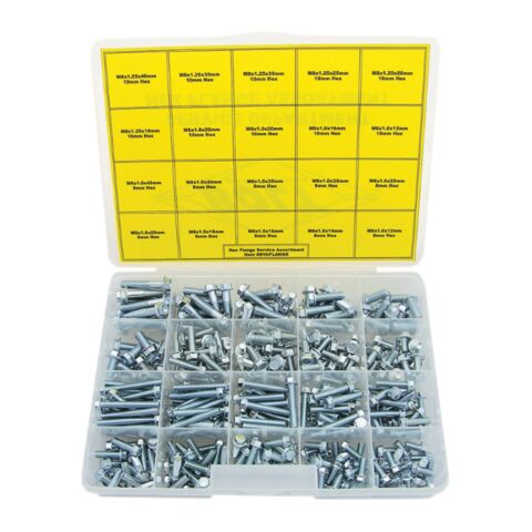 Bolt Hardware Hex Flange Bolt Service Assortment
