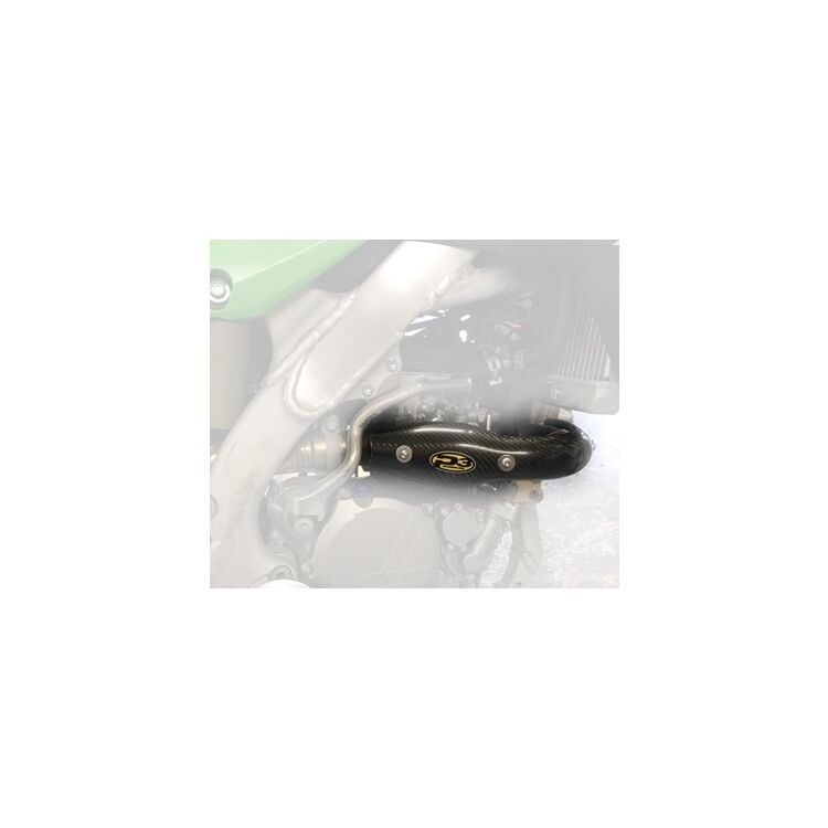 P3 Carbon Fiber Heat Shield Kawasaki KX250 / KX250X 2020-2022
