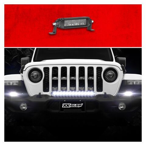 XKGlow Razor Auxiliary High Beam SAE Light Bar