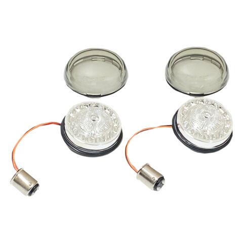 Custom Dynamics ProBeam Halo LED Rear Turn Signal Inserts For Harley 2007-2026