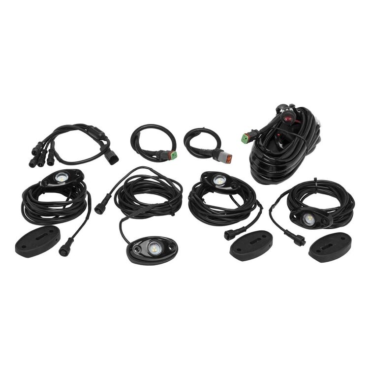 Quad Boss Rock Light Kit w / Harness