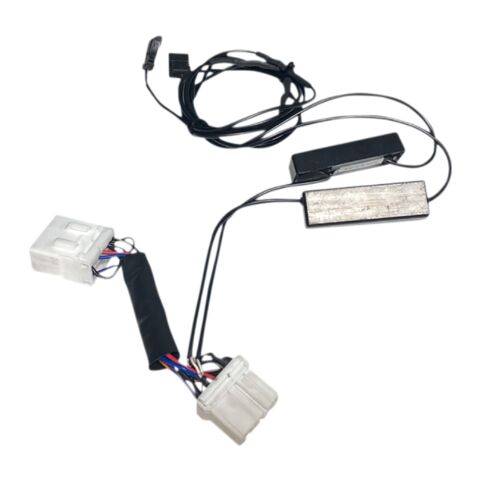 Custom Dynamics Micro Bullet LED Front Turn Signal Adapter For Harley 1996-2017