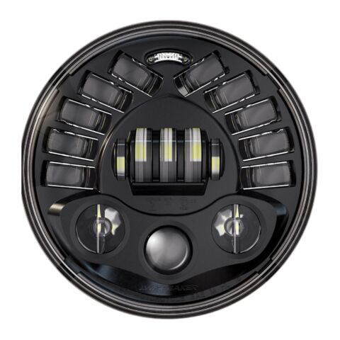 Custom Dynamics 7" Adaptive LED Headlamp For Indian Chief / Chieftain / Roadmaster 2014-2025