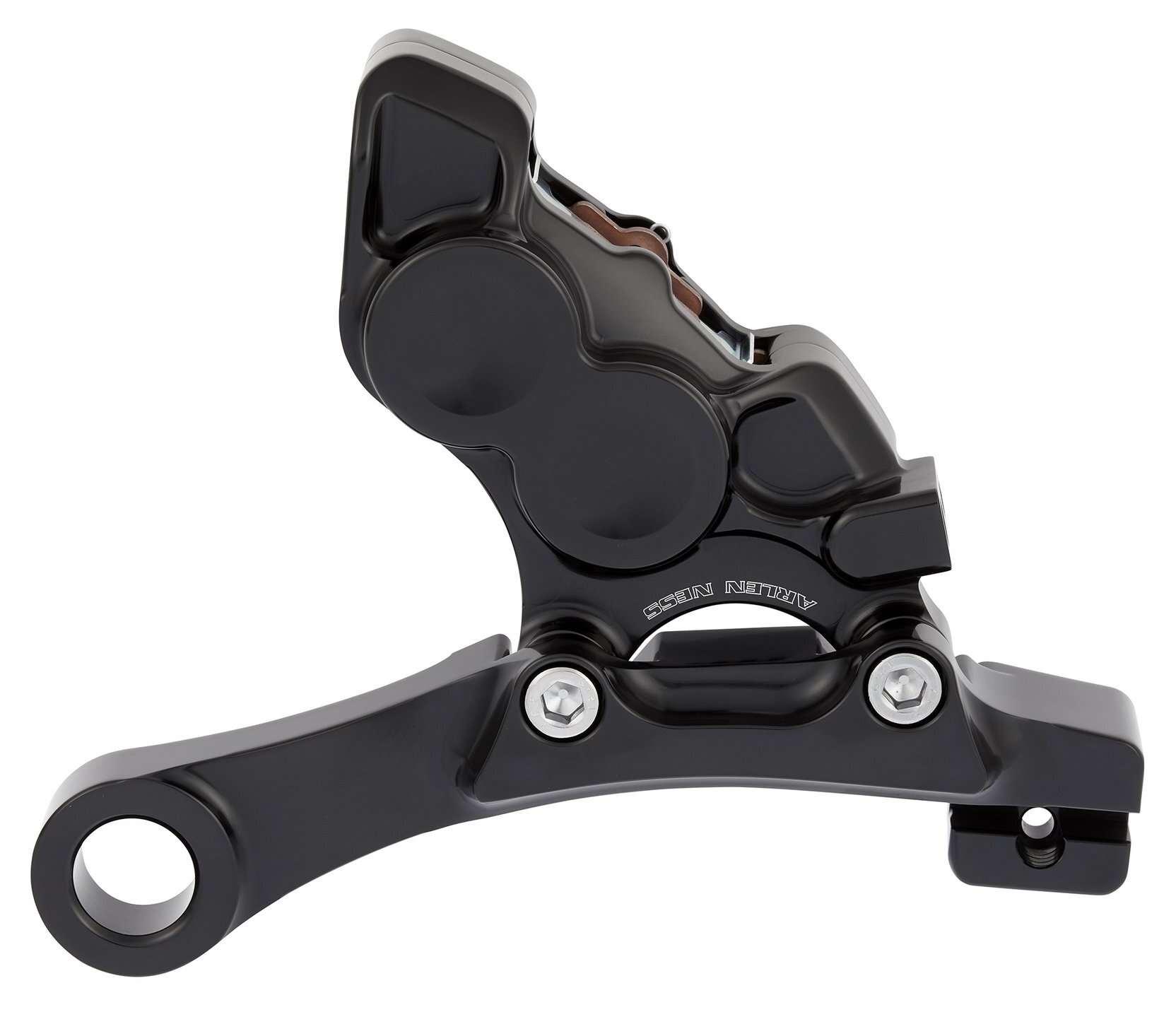 Arlen Ness Rear 4 Piston Caliper & Bracket Kit For Harley Touring 2008-2026