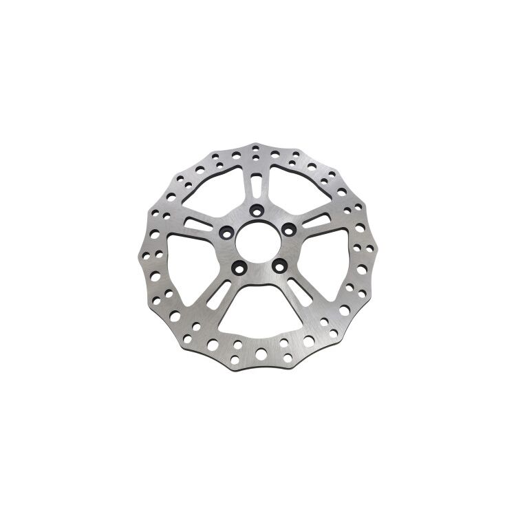 Arlen Ness 11.8" Jagged Rear Rotor For Harley Touring 2008-2025