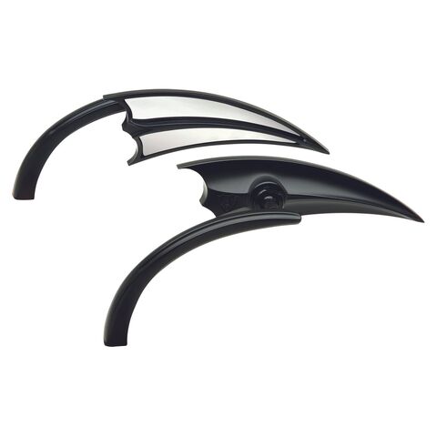 Paul Yaffe Power Wedge Mirrors For Harley - Cycle Gear