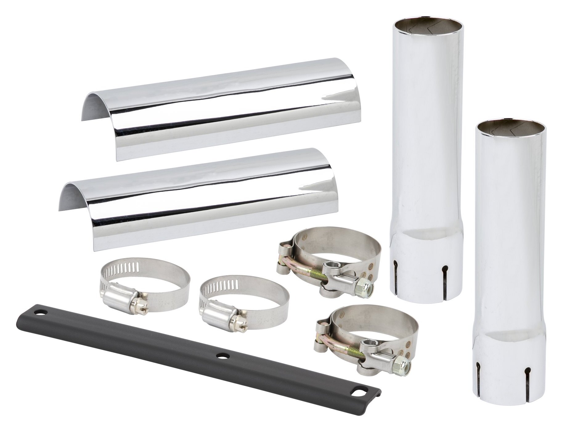 Arlen Ness DownNOut Exhaust & Heat Shield Extension Kit For Harley