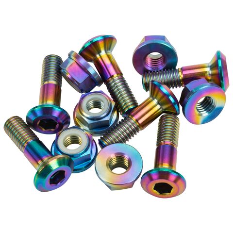 Flo Motorsports Titanium Sprocket Bolts
