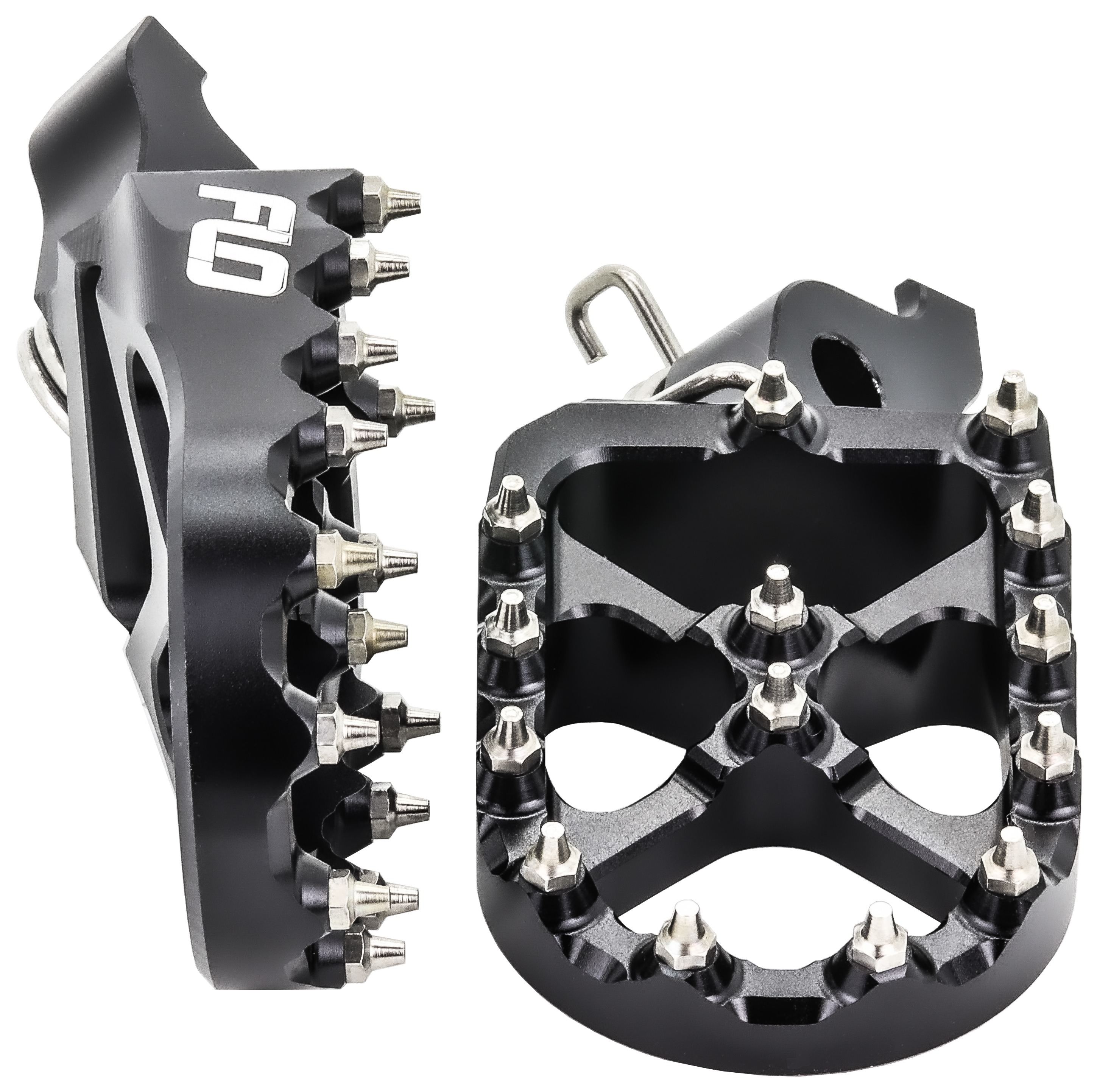 Flo Motorsports Pro Series Foot Pegs Honda / Kawasaki 50cc230cc 2002