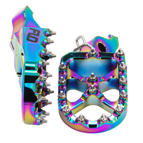 Flo Motorsports Pro Series Foot Pegs Suzuki RMZ 250 / RMZ 450 2010-2026