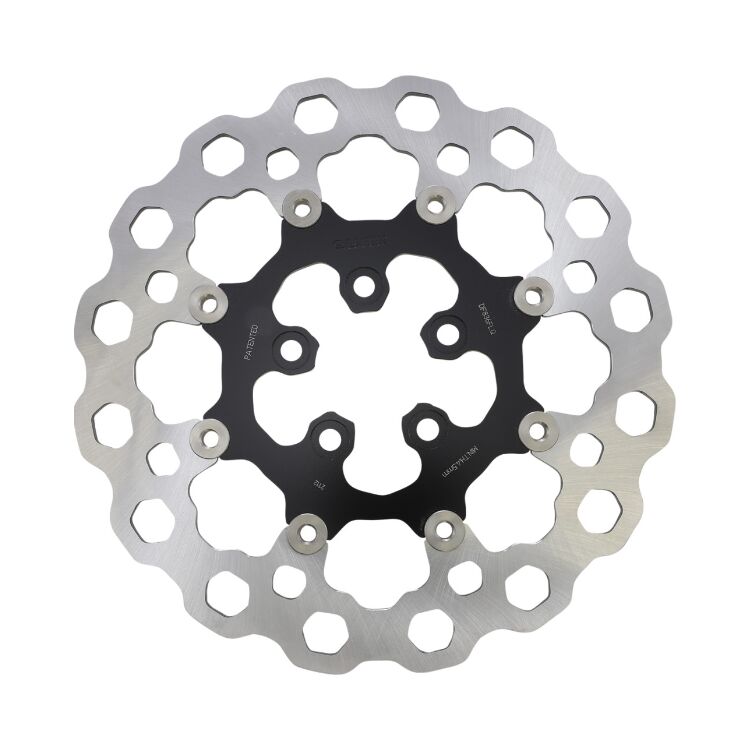GBrakes Cubiq 11.8" Floating Rear Brake Rotor For Harley Touring 2008-2025
