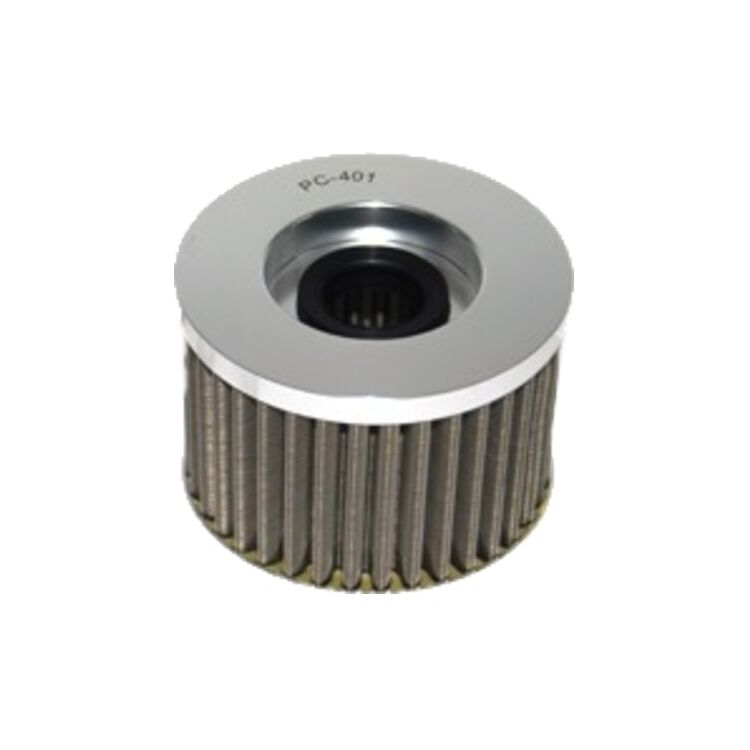 PC Racing FLO Stainless Steel Reusable Oil Filter Kawasaki / Suzuki 250cc-450cc 2004-2024