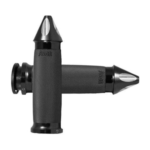 Avon Custom Contour Spike Grips For Indian Touring 2018-2025