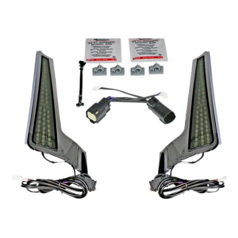 Custom Dynamics Dual Color LED Fascia Panels For Harley Touring 2010-2013